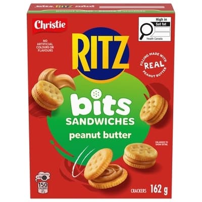 Ritz Bits Sandwich Crackers Peanut Butter