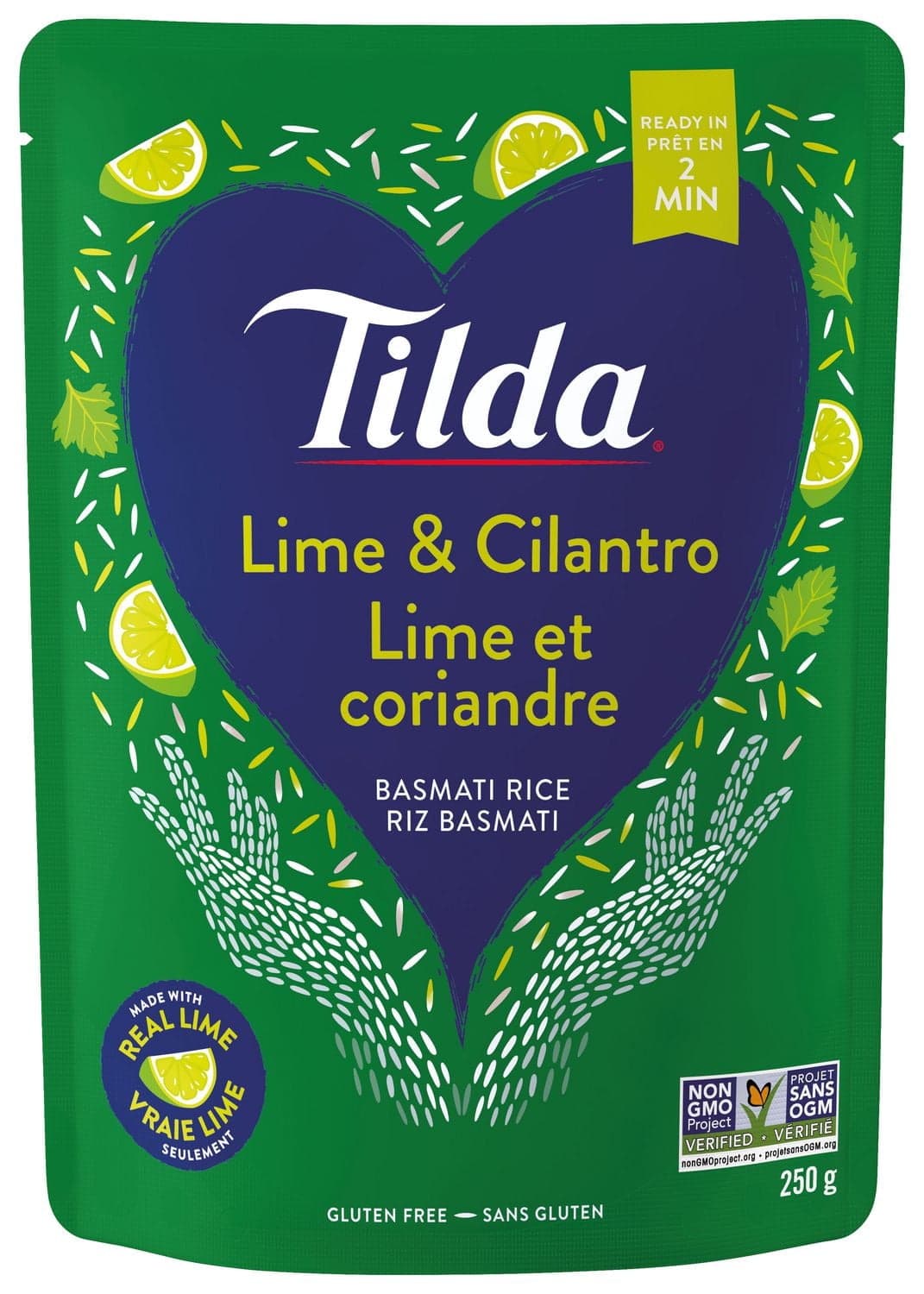 Tilda Lime & Cilantro Steamed Basmati Rice