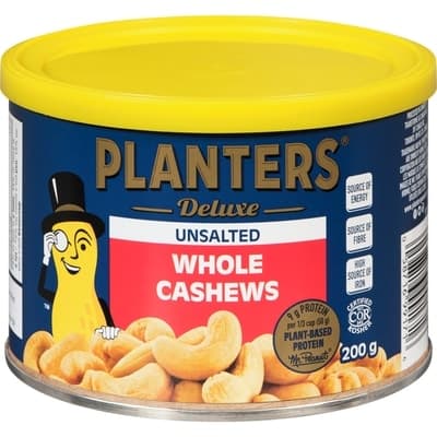 Cashews, Roasted & Unsalted