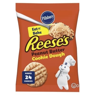 Ready to Bake Cookie Dough Reese Peanut Butter