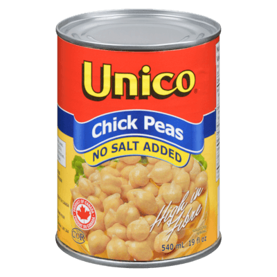 Chick Peas, No Salt Added