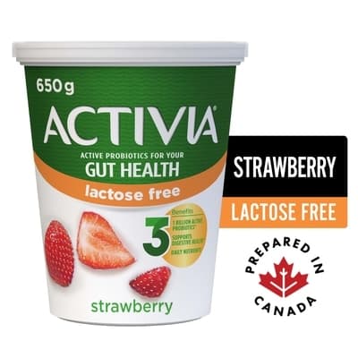 Probiotic Yogurt, Lactose Free, Strawberry