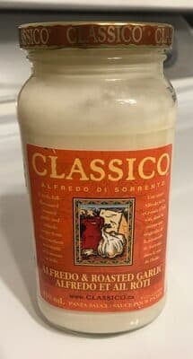 Sauce Alfredo et Ail Rôti
