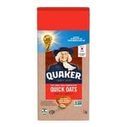 Quaker Quick Oats 100% grain entier 1 kg