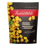 Morceaux de mangue surgelés