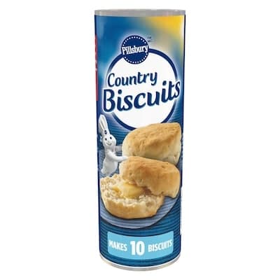 Crescents Country Biscuits, Ready to Bake Dough, 10 ct
