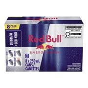 Red Bull Boisson énergisante originale 8 x 250 ml