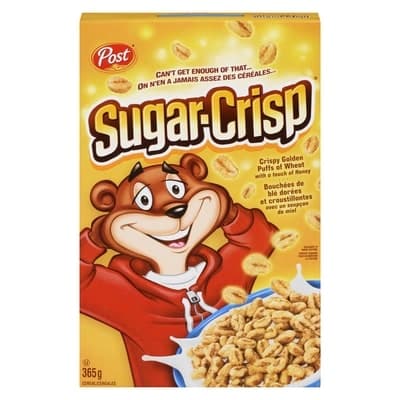 Post Sugar-Crisp Céréales 365 g