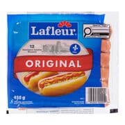 Lafleur Saucisses fumées régulières 450 g