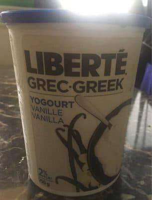 2% Vanilla Yogurt