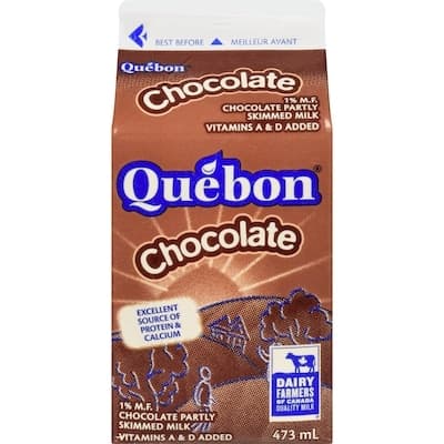 Québon Lait au chocolat 1% m.g. 1 L