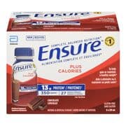 Ensure Substitut de repas au chocolat plus 6 x 235 ml