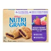 Mixed Berry Cereal Bars