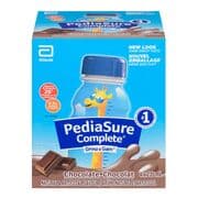 Pediasure Complete Supplément alimentaire à saveur de chocolat en bouteille pour les enfants 4 x 235 ml