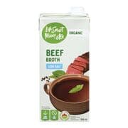 Beef Broth with Less Salt