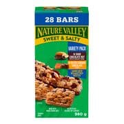 Nature Valley Barres granola aux noix sucrées et salées assortiment 28 x 35 g