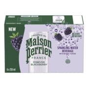 Blackberry Flavoured Carbonated Spring Water