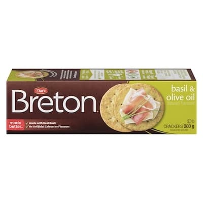 Dare Breton Craquelins poivre concassé et huile d'olive 200 g