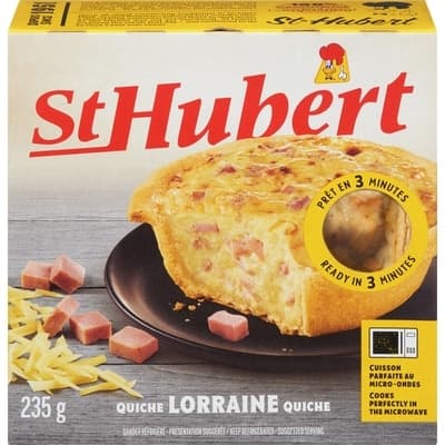 St-Hubert Quiche Lorraine 530 g