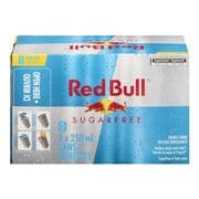 Red Bull Boisson énergisante sans sucre 8 x 250 ml
