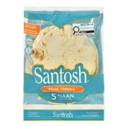 Santosh Naan Plain, 5-Pack