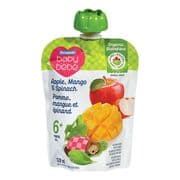 Purée de pomme, mangue et épinard biologique