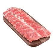 Côtes de dos de porc frais