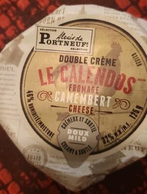 Fromage camembert double crème