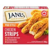 Pub Style Chicken Strips, Fully Cooked