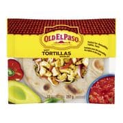 Tortillas de farine de taille moyenne