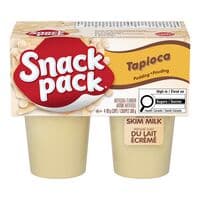 Snack Pack Coupes de pouding au tapioca