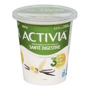 Activia Yogourt probiotique saveur vanille 650 g