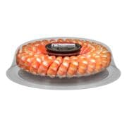 Couronne de crevettes blanches du Pacifique géantes surgelées